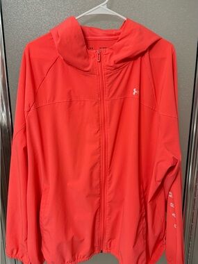 Under Armour Coral Lightweight Full-Zip Hooded Jacket